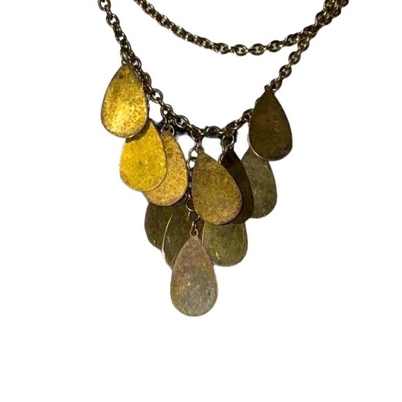 Philippe Audibert Vintage Golden Leaf Necklace - Picture 4 of 11